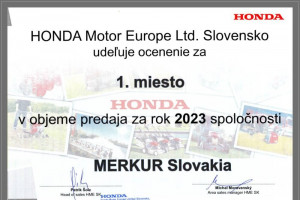 Honda 2023 1.miesto za objem predaja_1000